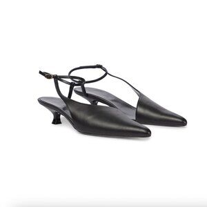 Khaite Seville Leather Pumps Womens Size 39.5